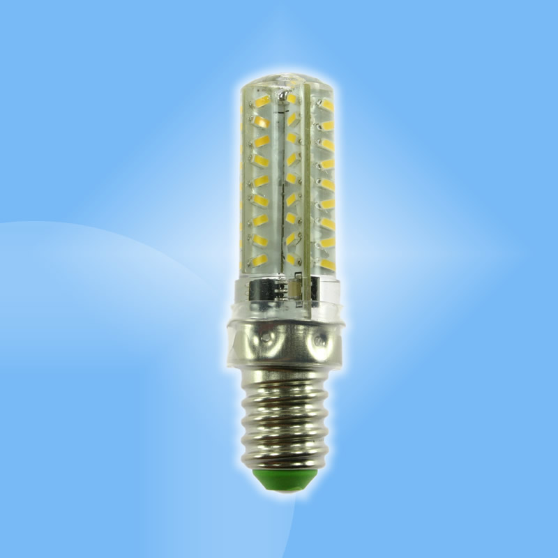 E14 všesmerová LED v polyuretáne