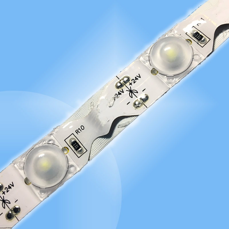 Flexi LED pásik s optickou čočkou pre úzke aplikácie